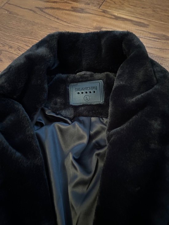 Blanknyc Jackets & Blazers - Blank NYC Black Faux Fur Teddy Jacket